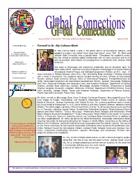 Farewell to Dr. Ally Calhoun-Mack