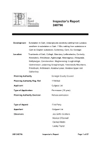 Inspector's Report 248796