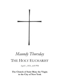 The Parish Calendar