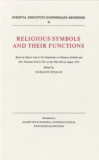 Religious Symbols and Their Functions