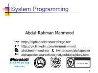 System Programming