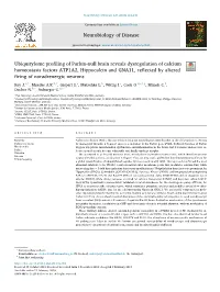 Ubiquitylome Profiling of Parkin-Null Brain Reveals Dysregulation Of
