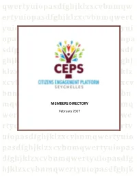 Directory of Csos