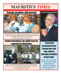Unwind Mauritius Times