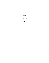 LIFE with UNIX a Guide for Everyone