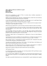 Malaysiakini.Com April 10, 2012 by Nicholas Wong DAP's Fervent Campaigning On