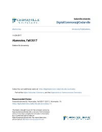 Alumnotes, Fall 2017