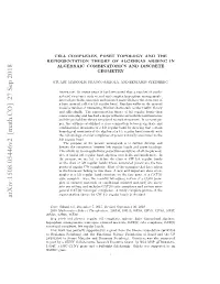 Arxiv:1508.05446V2 [Math.CO] 27 Sep 2018 02,5B5 16E10
