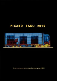 Conference Website: WCO’S 10Th ANNUAL PICARD CONFERENCE in Collaboration with Azerbaijan Customs