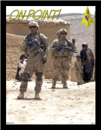 ISSUE 5 2012 Personnel Shop Keeps Administration on Point