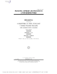 Protecting Copyright and Innovation in a Post-Grokster World