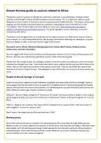 Kresen Kernow Guide to Sources Related to Africa