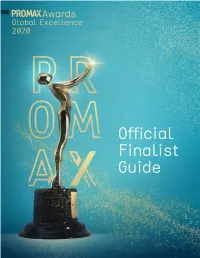 Page 1 “OF the YEAR” FINALISTS