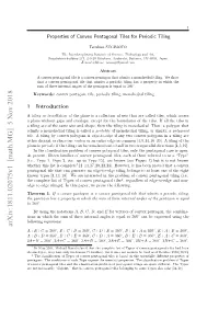 Properties of Convex Pentagonal Tiles for Periodic Tiling
