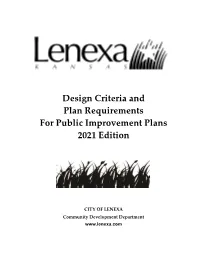 2021 Design Criteria