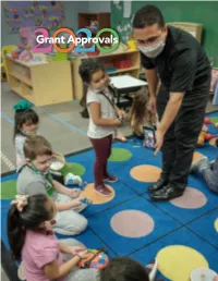 Read the Full List of 2020 Grant Approvals