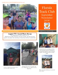 Running Group Opportunities in Gainesville