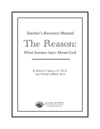 The Reason: What Science Says About God