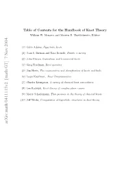 Arxiv:Math/0411115V2