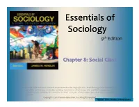Essentials of Sociology 9 Th Edition