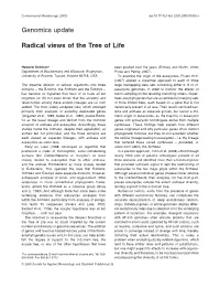 Radical Views of the Tree of Life