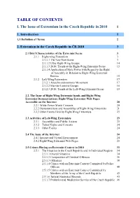 Table of Contents