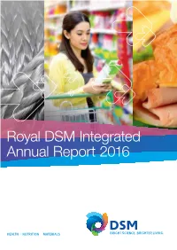 DSM Annual Report 2016