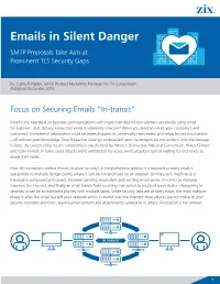 Emails in Silent Danger