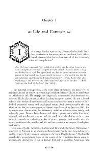 Life and Contexts Ļ