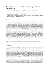 Towards Bend-Contour-Free Dislocation Imaging Via Diffraction Contrast STEM