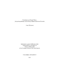 Variations on a Persian Theme: Adaptation and Innovation in Early Manuscripts from Golconda