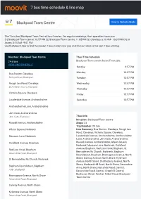 7 Bus Time Schedule & Line Route