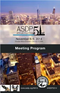 Meeting Program