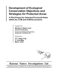 CCM-SCM Parks Ecol Cons-S