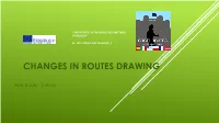 Changes in Routes Drawing