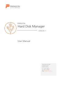 Hard Disk Manager