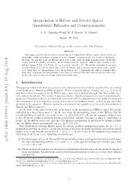 Interpolation of Hilbert and Sobolev Spaces: Quantitative Estimates and Counterexamples