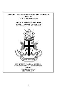 Proceedings of the 163Rd
