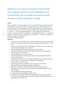 Revealing a Blind Spot on the Global Mental Health Map: Scoping Review