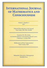 Volume 3, Number 1 2017 Editorial Introduction to the Journal Tony