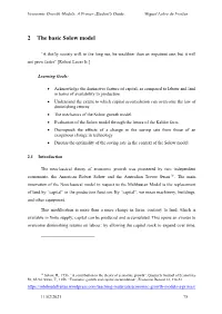 2 the Basic Solow Model