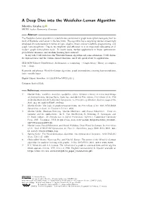 A Deep Dive Into the Weisfeiler-Leman Algorithm