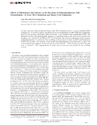 Ab Initio MO Calculation and Monte Carlo Simulation