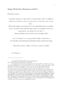 Strings of Pearls: James, Maupassant, and 'Paste' Philip Horne