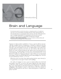 Brain and Language