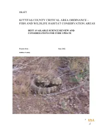 Draft Fish and Wildlife Habitat Areas BAS Memo