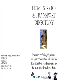 Home Services Directory