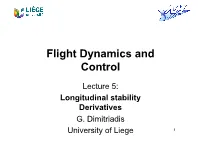 05 Longitudinal Stability Derivatives