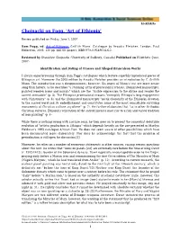 Chojnacki on Fogg, 'Art of Ethiopia'