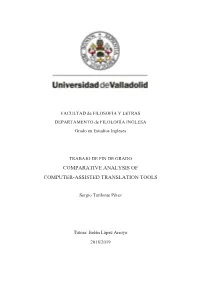 Comparative Analysis of Computer-Assisted Translation Tools